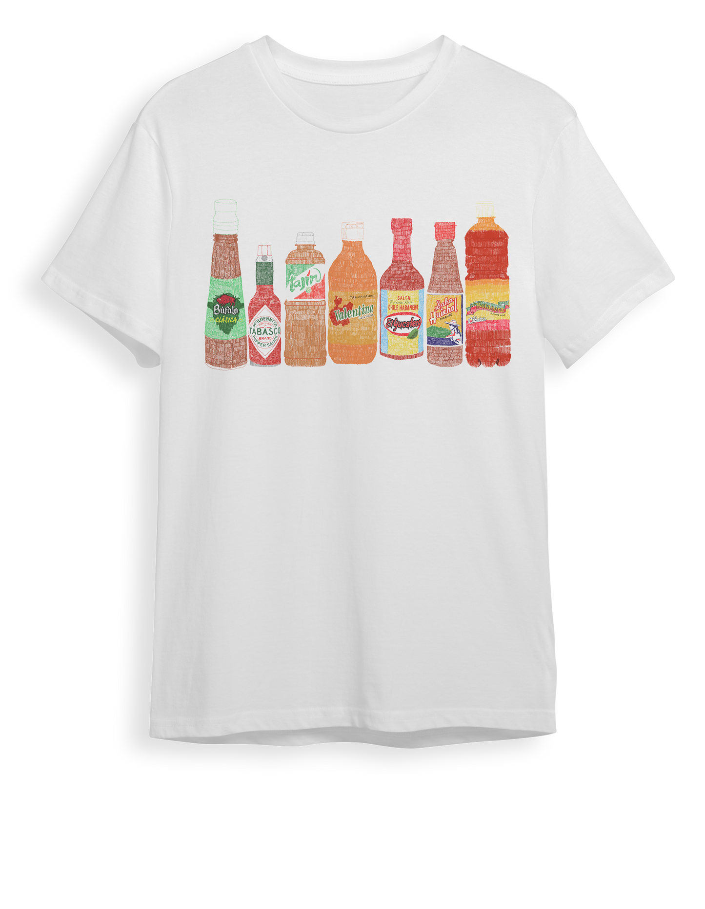 camiseta salsas