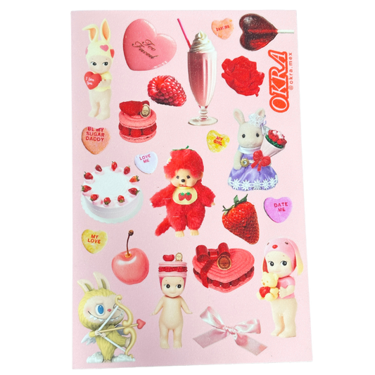 planilla valentines trinkets