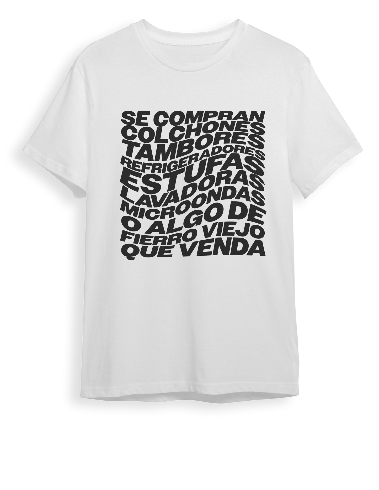 camiseta fierro negro