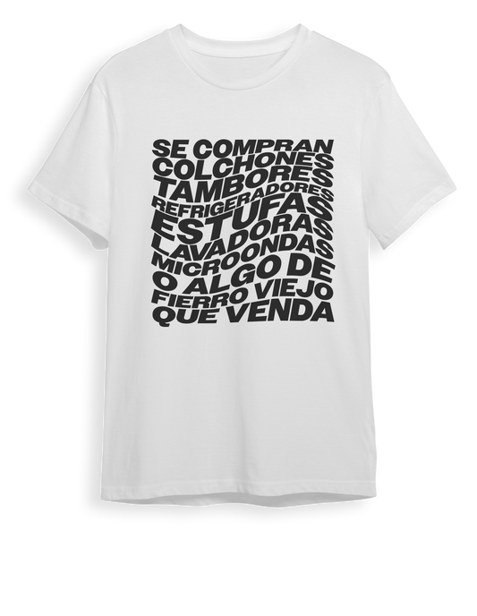 camiseta fierro negro
