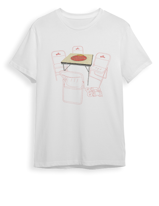 camiseta mesa chelera